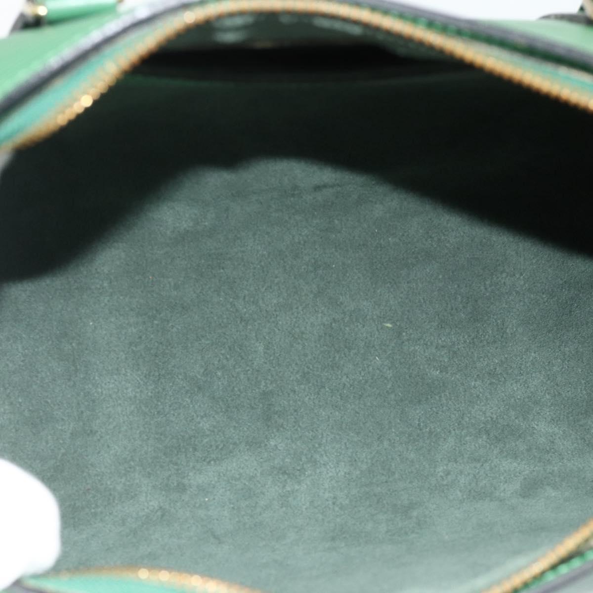 Louis Vuitton Borneo Green Epi Leather Soufflot Bag