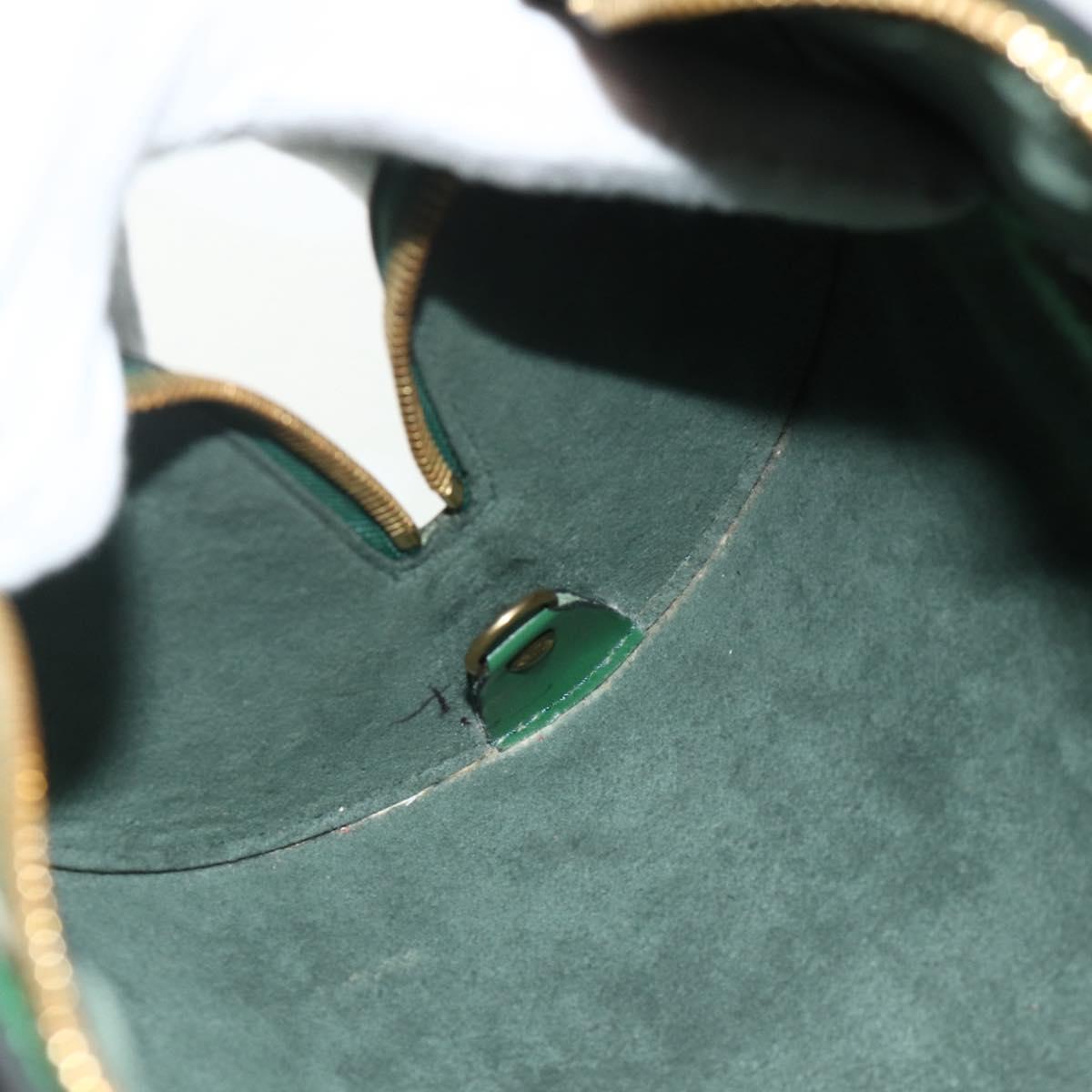 Louis Vuitton Borneo Green Epi Leather Soufflot Bag