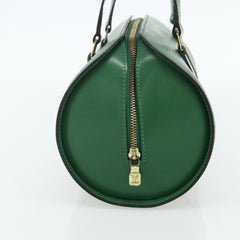 Louis Vuitton Borneo Green Epi Leather Soufflot Bag