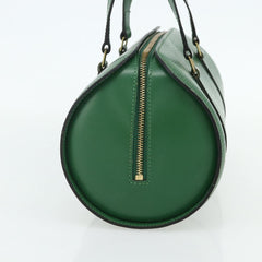 Louis Vuitton Borneo Green Epi Leather Soufflot Bag