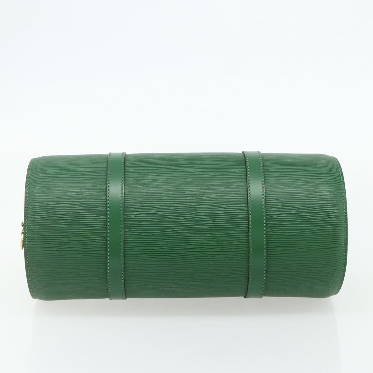 Louis Vuitton Borneo Green Epi Leather Soufflot Bag