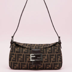 Fendi Zucca Canvas Baguette