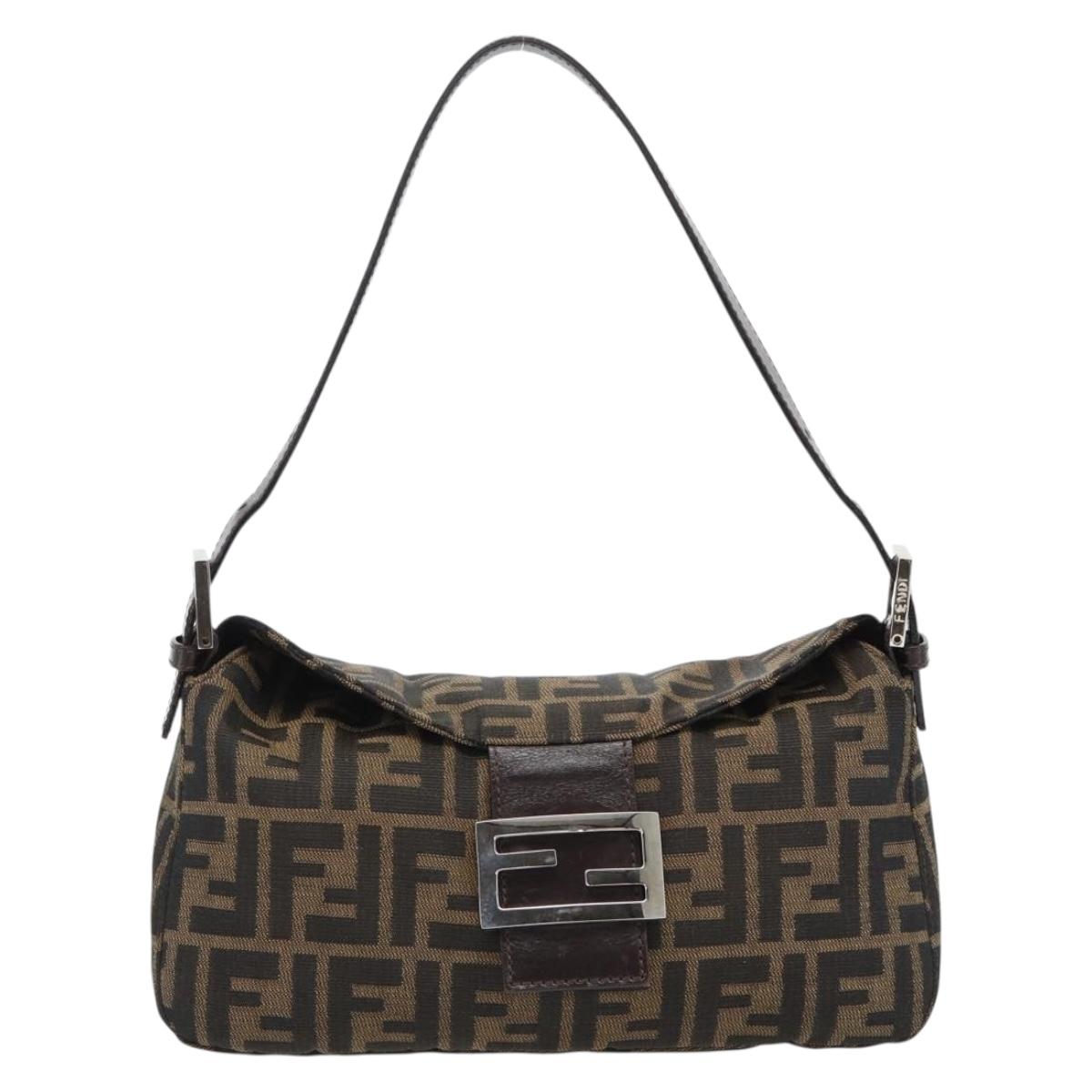 Fendi Zucca Canvas Baguette