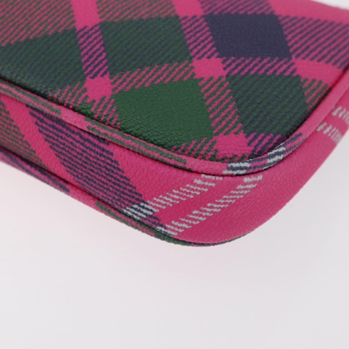 Vivienne Westwood Plaid Shoulder Bag Pink