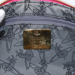Vivienne Westwood Plaid Shoulder Bag Pink