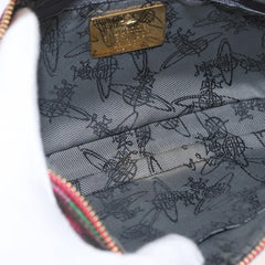 Vivienne Westwood Plaid Shoulder Bag Pink