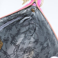 Vivienne Westwood Plaid Shoulder Bag Pink
