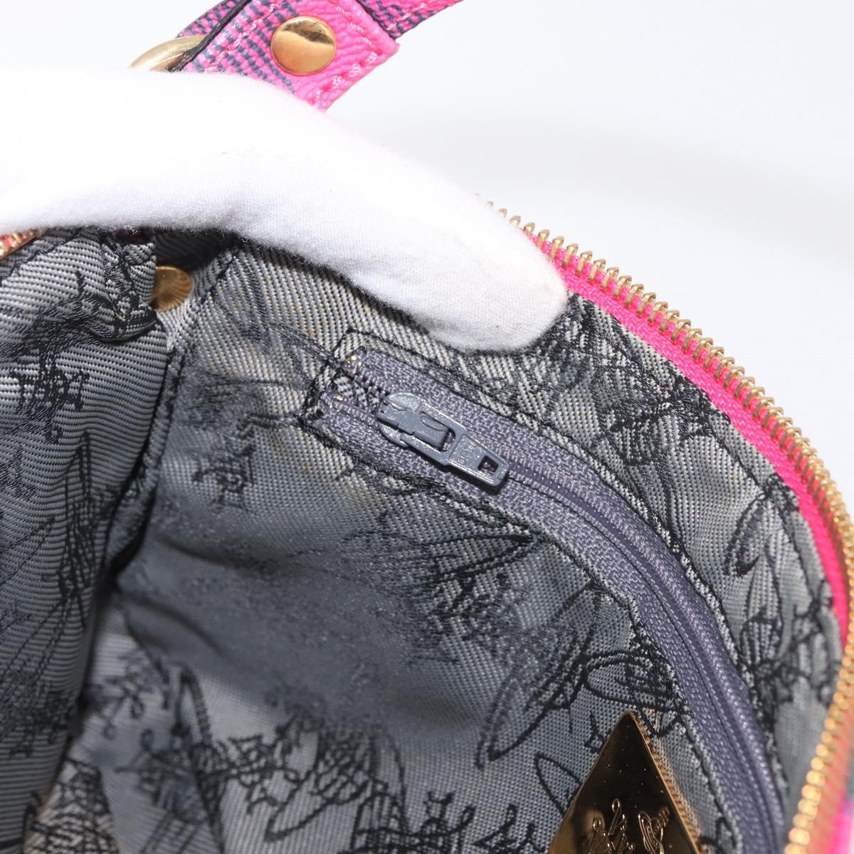 Vivienne Westwood Plaid Shoulder Bag Pink