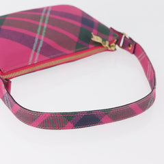Vivienne Westwood Plaid Shoulder Bag Pink