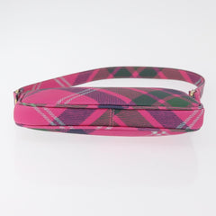 Vivienne Westwood Plaid Shoulder Bag Pink