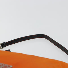 Prada Orange Nylon Shoulder Bag