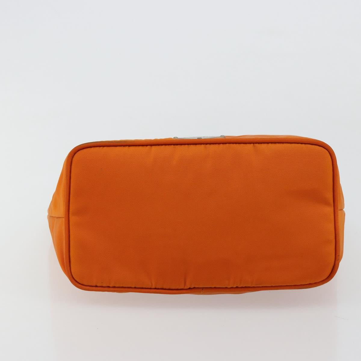 Prada Orange Nylon Shoulder Bag