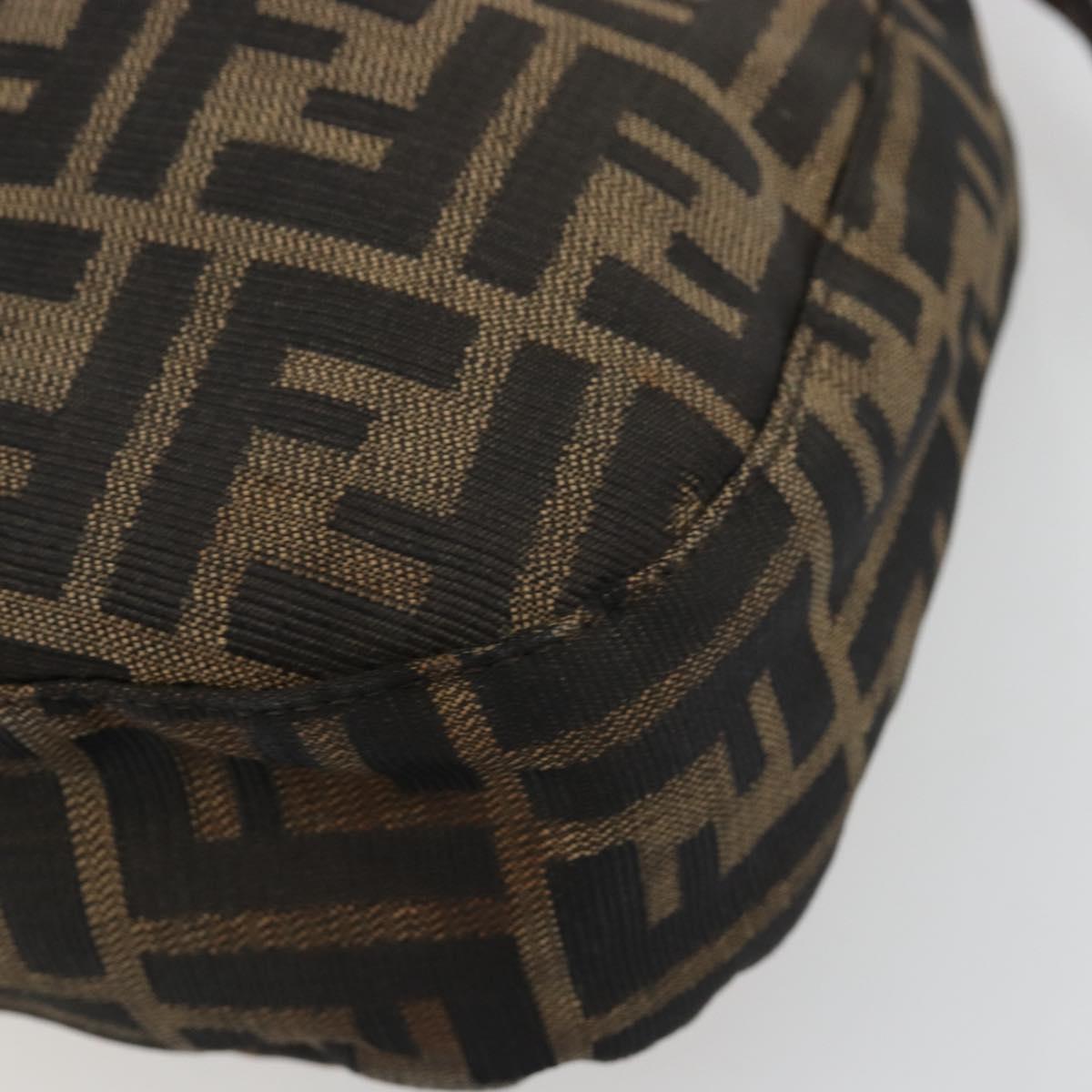 Fendi Brown Zucca Canvas Flap Shoulder Bag