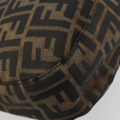 Fendi Brown Zucca Canvas Flap Shoulder Bag