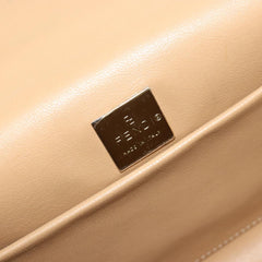 Fendi Wool Zucca Box Bag in Beige