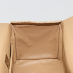 Fendi Wool Zucca Box Bag in Beige