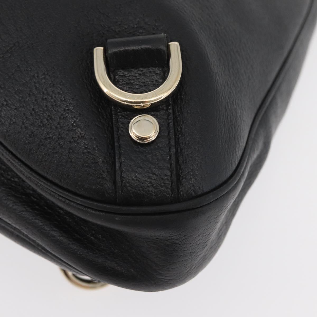 Gucci Abbey Shoulder Bag Leather Black