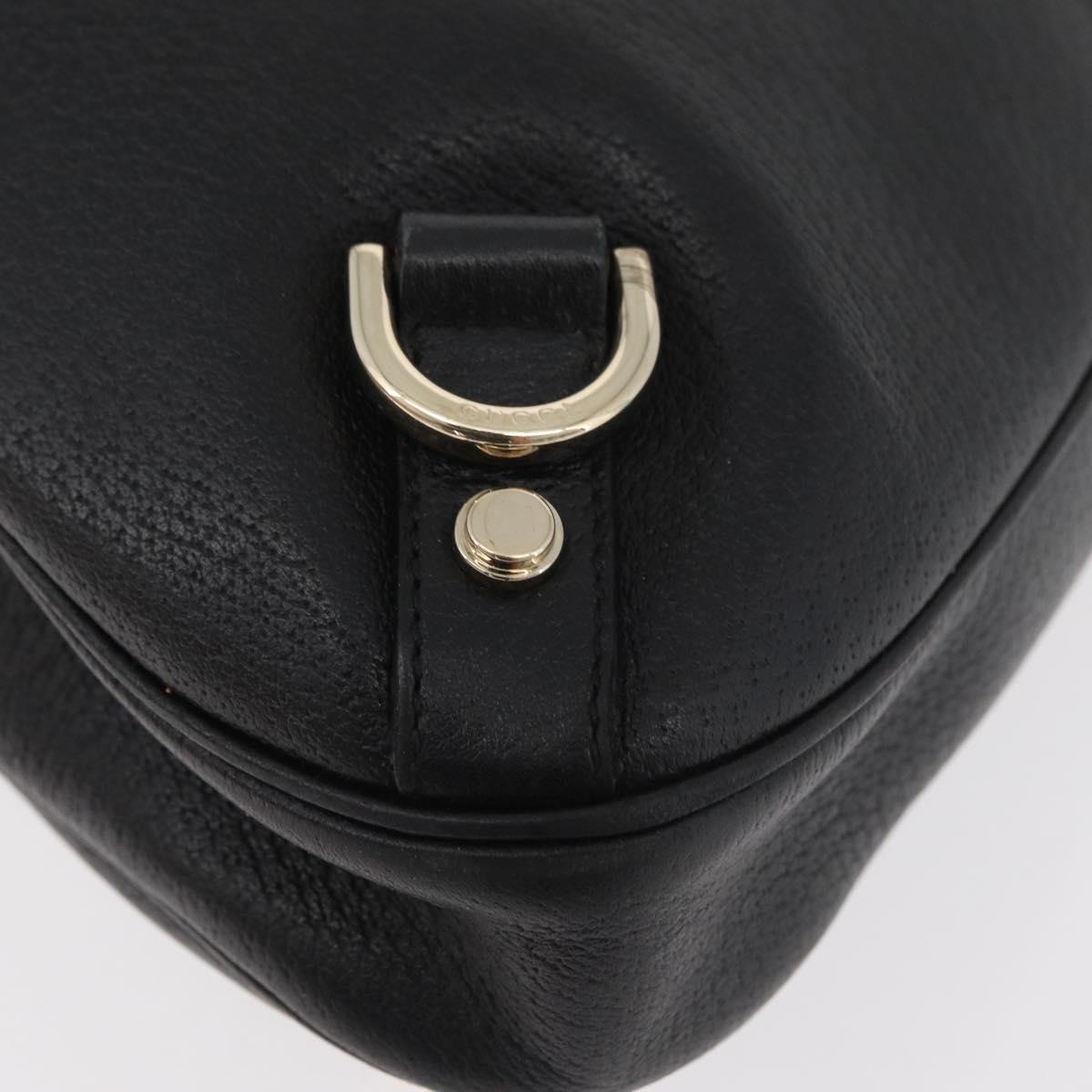 Gucci Abbey Shoulder Bag Leather Black