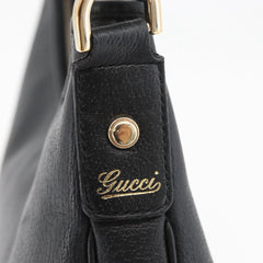 Gucci Abbey Shoulder Bag Leather Black