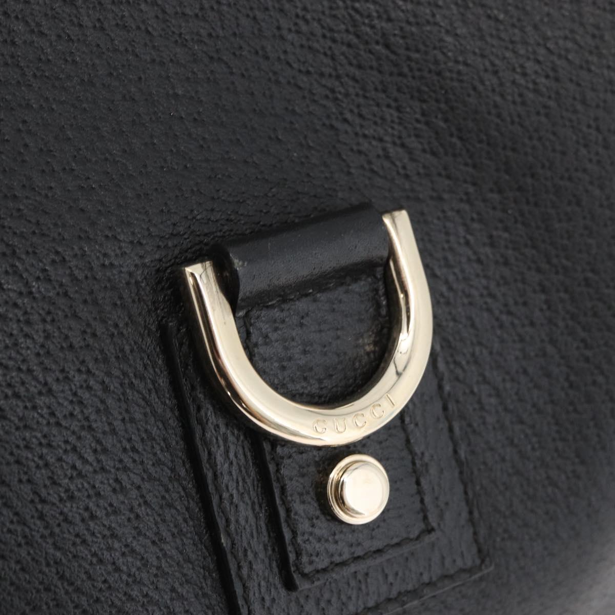 Gucci Abbey Shoulder Bag Leather Black