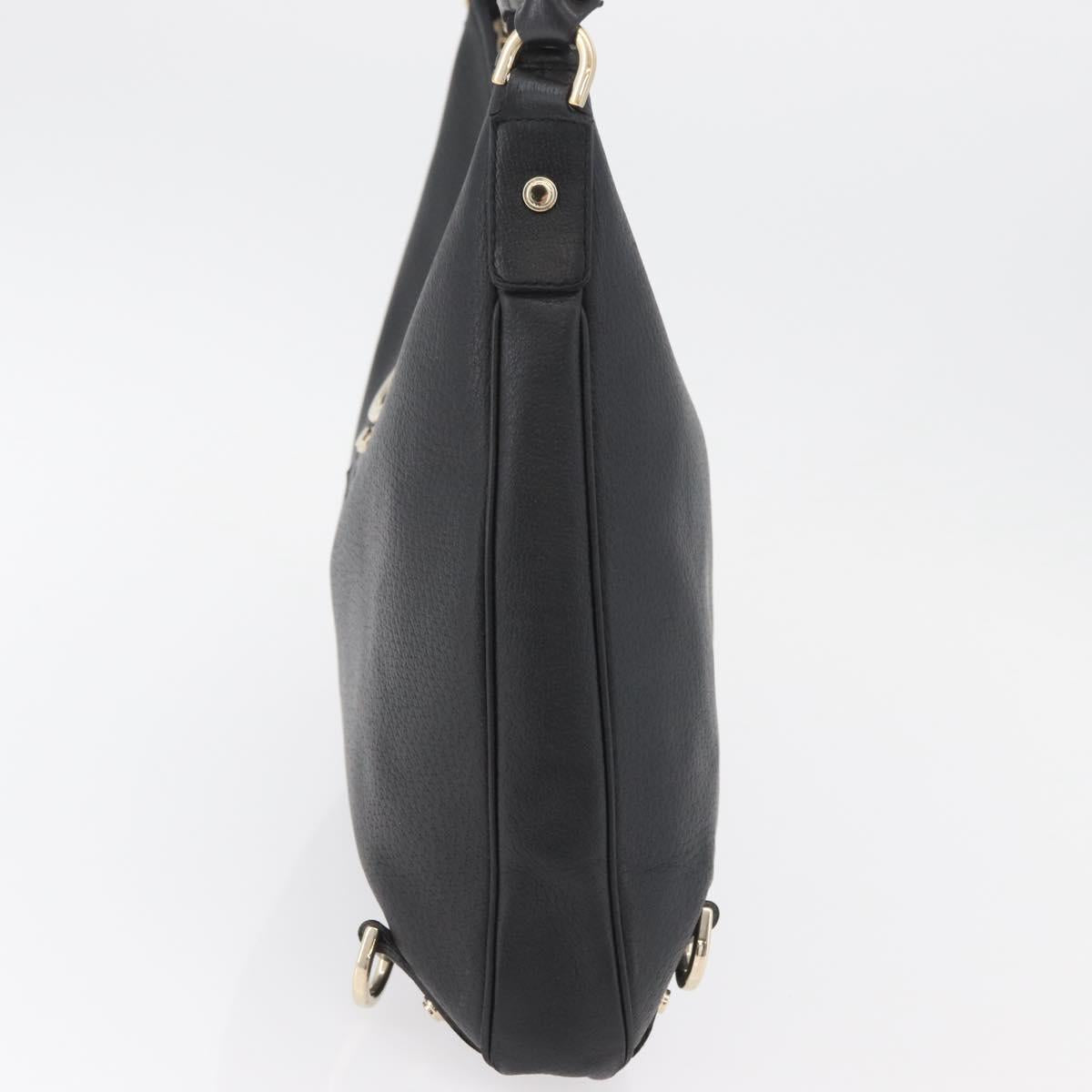 Gucci Abbey Shoulder Bag Leather Black