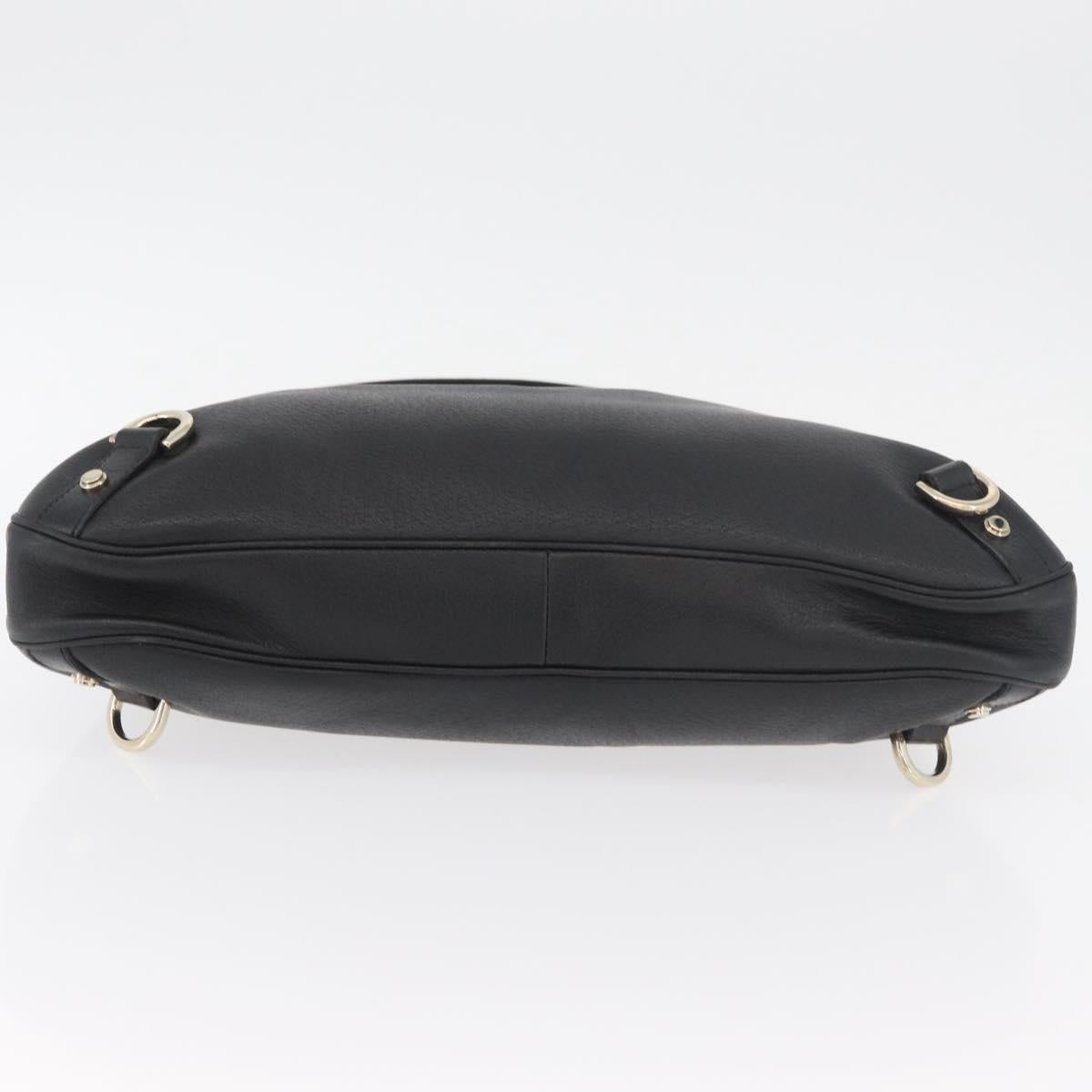 Gucci Abbey Shoulder Bag Leather Black