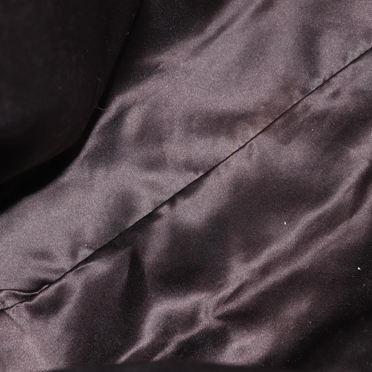Miu Miu Brown Matelasse Leather Grommet Tote