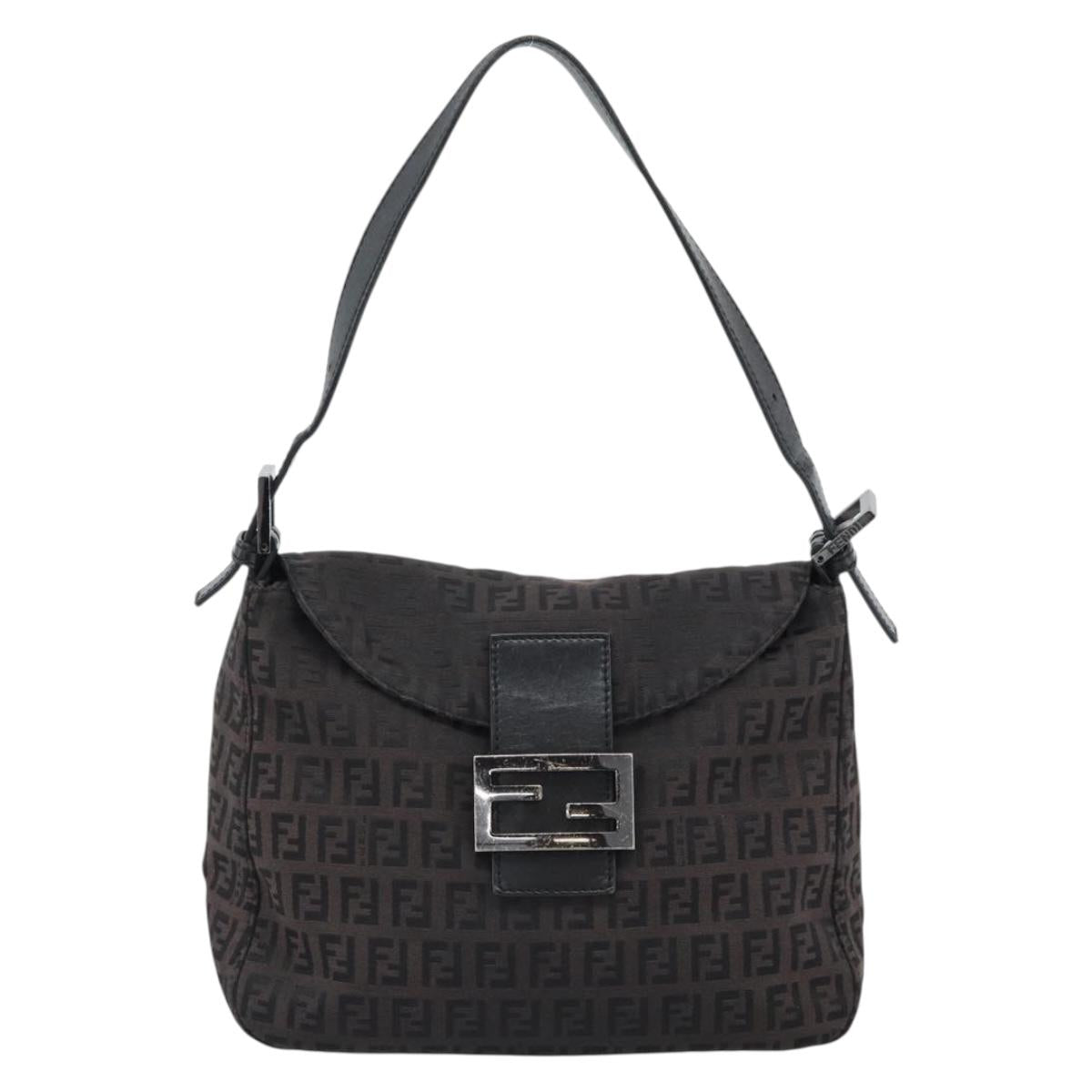 Fendi Zucchino Canvas Mamma Baguette