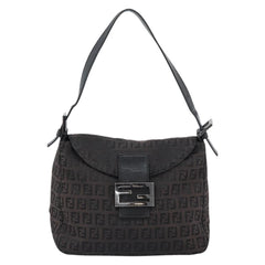 Fendi Zucchino Canvas Mamma Baguette