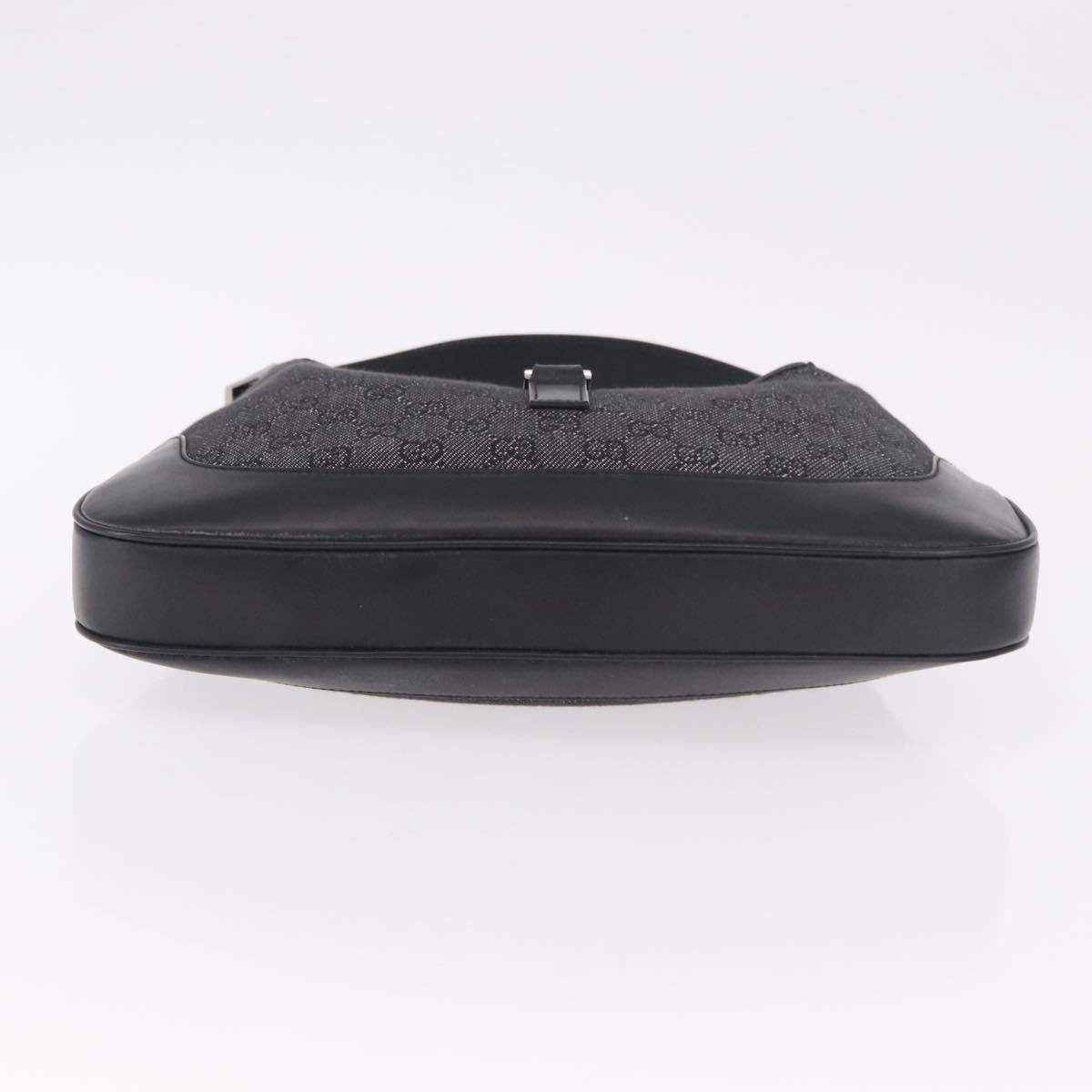 Gucci GG Canvas Jackie Shoulder Bag Black