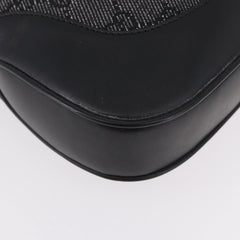 Gucci GG Canvas Jackie Shoulder Bag Black