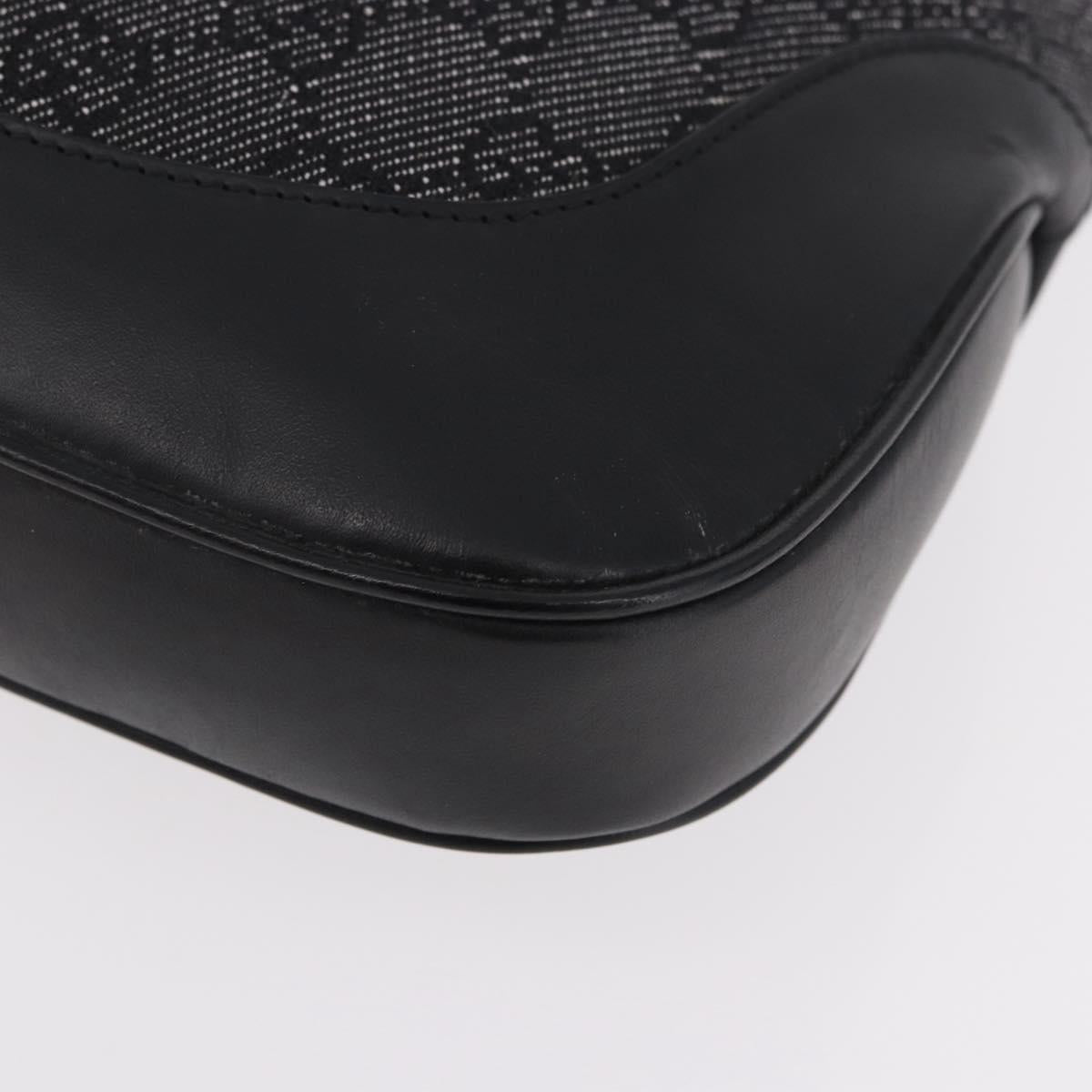 Gucci GG Canvas Jackie Shoulder Bag Black