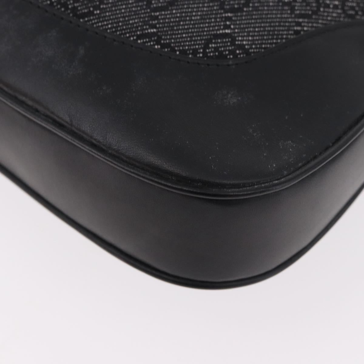 Gucci GG Canvas Jackie Shoulder Bag Black