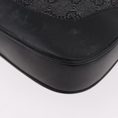 Gucci GG Canvas Jackie Shoulder Bag Black