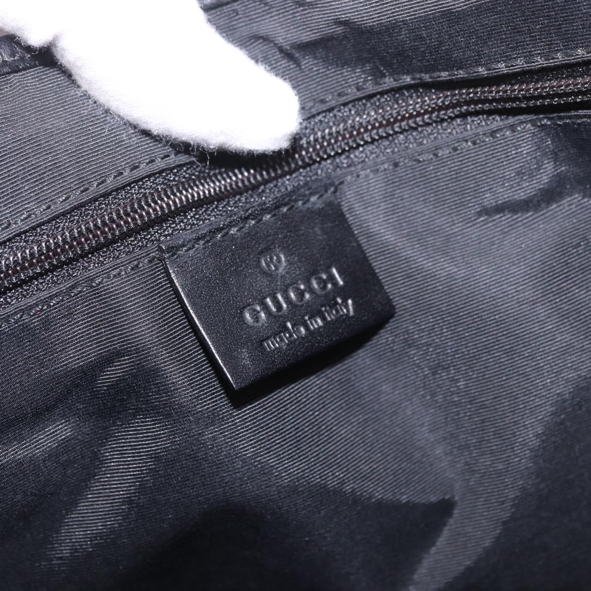 Gucci GG Canvas Jackie Shoulder Bag Black
