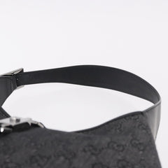 Gucci GG Canvas Jackie Shoulder Bag Black