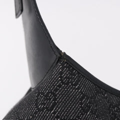 Gucci GG Canvas Jackie Shoulder Bag Black