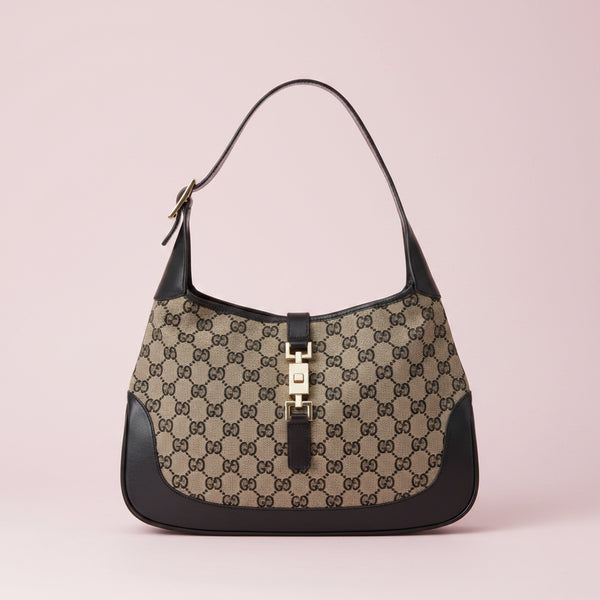 Gucci GG Canvas Jackie Shoulder Bag