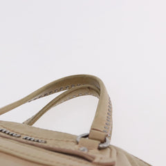 Miu Miu Beige Leather Two Way Bag