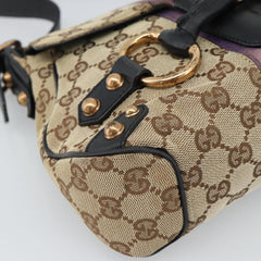 Tom Ford Era Gucci GG Canvas Horsebit Bag