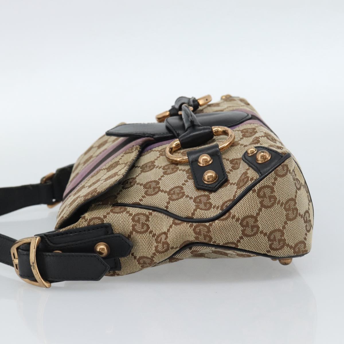 Tom Ford Era Gucci GG Canvas Horsebit Bag