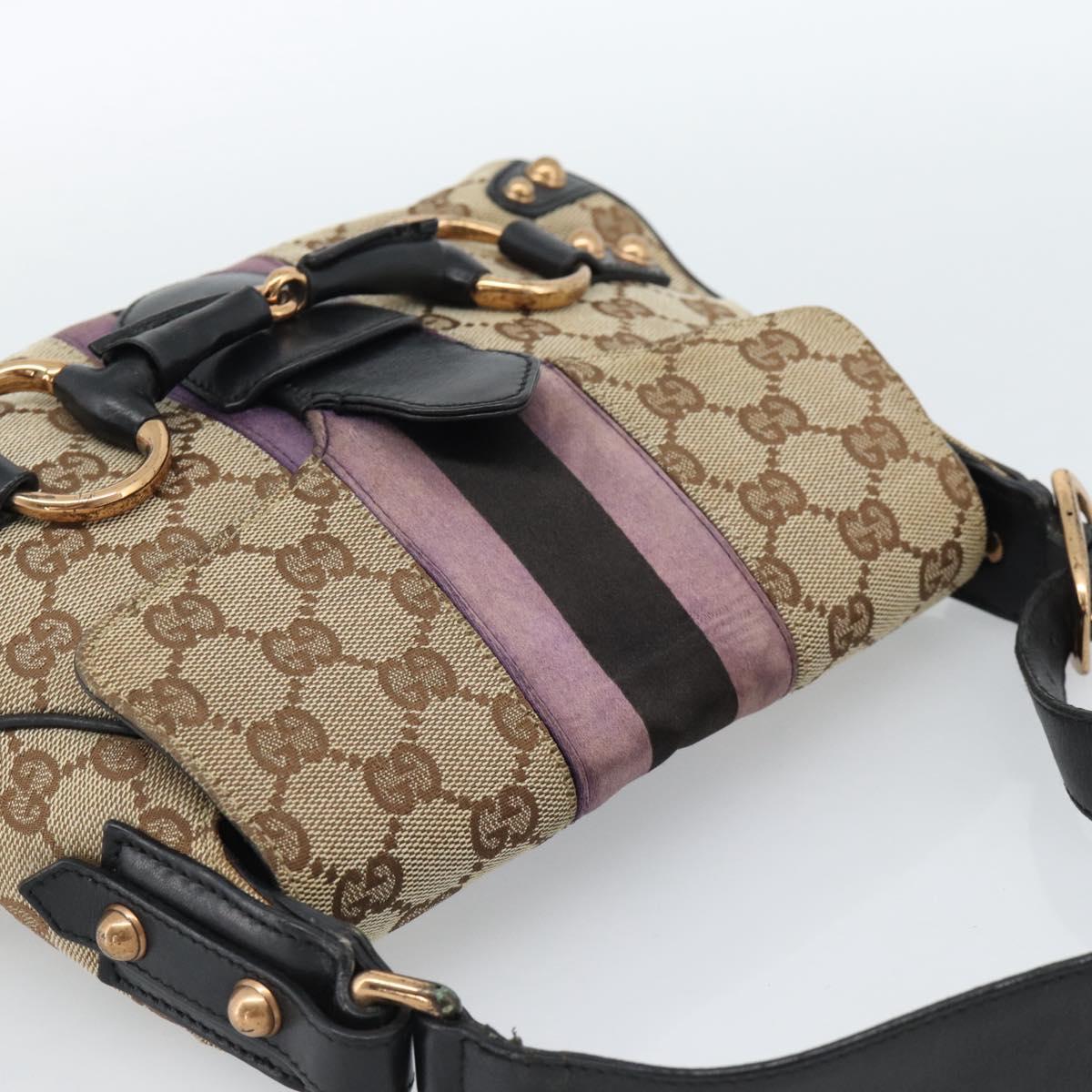 Tom Ford Era Gucci GG Canvas Horsebit Bag