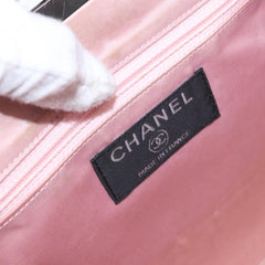 Chanel Hand Bag Satin Purple