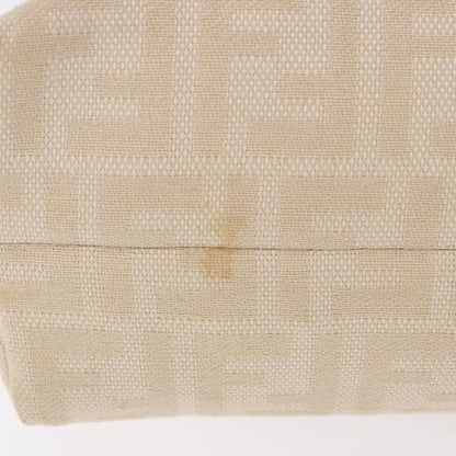 Fendi Beige Zucca Canvas Mamma Baguette
