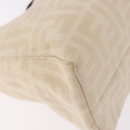 Fendi Beige Zucca Canvas Mamma Baguette