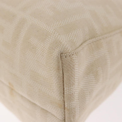 Fendi Beige Zucca Canvas Mamma Baguette