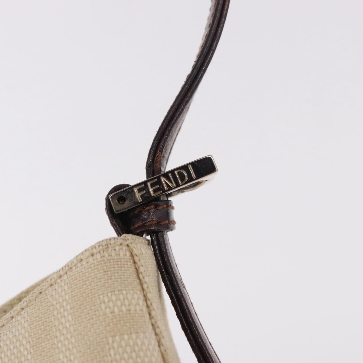 Fendi Beige Zucca Canvas Mamma Baguette