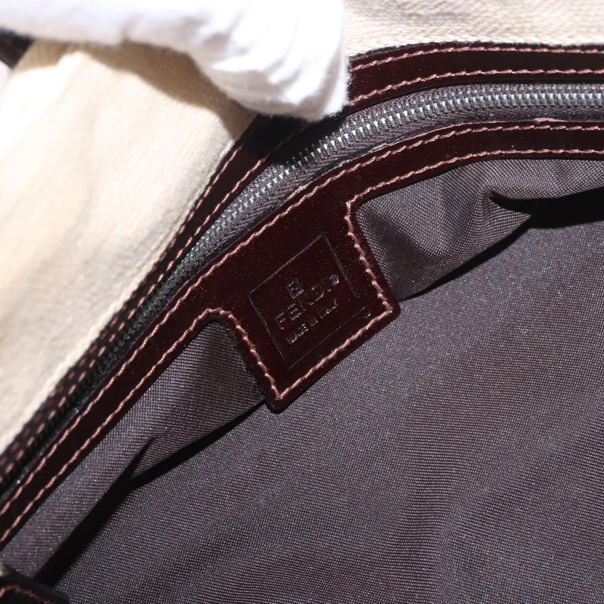 Fendi Beige Zucca Canvas Mamma Baguette