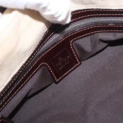 Fendi Beige Zucca Canvas Mamma Baguette