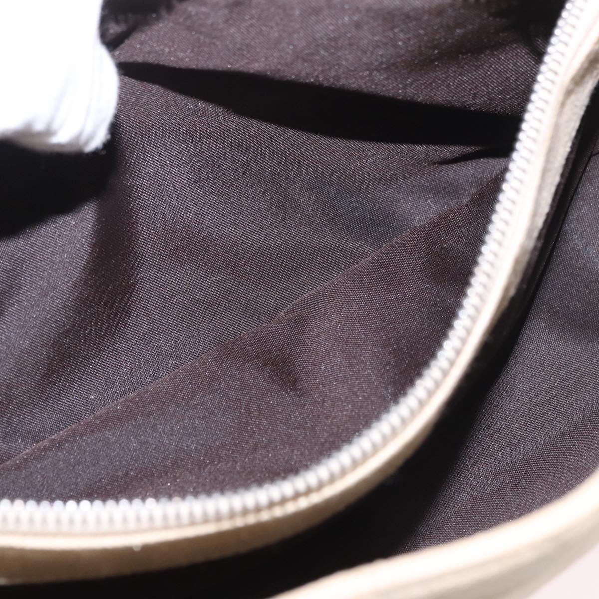 Fendi Beige Zucca Canvas Mamma Baguette